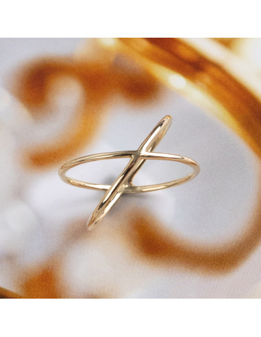 Yellow gold ring: Modern elegance for your urban style.