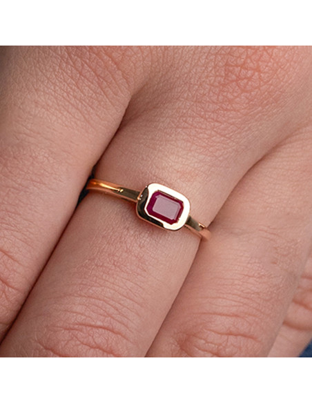 Beloved ruby ring. Timeless elegance for your everyday wear.