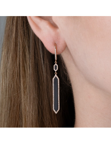 Eterna Earrings: A torrent of light and sophistication