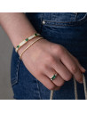 Look ‘Elsa’ Emeralds and Diamonds - Bracelet + Ring