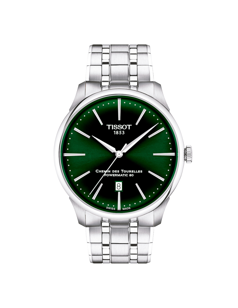 Tissot Chemin des Tourelles: Un toque de verde para tu muñeca.