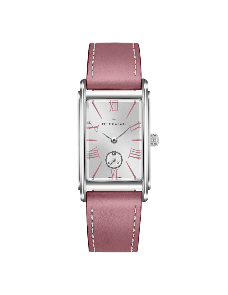 Hamilton Ardmore: Timeless elegance in a rectangular case.