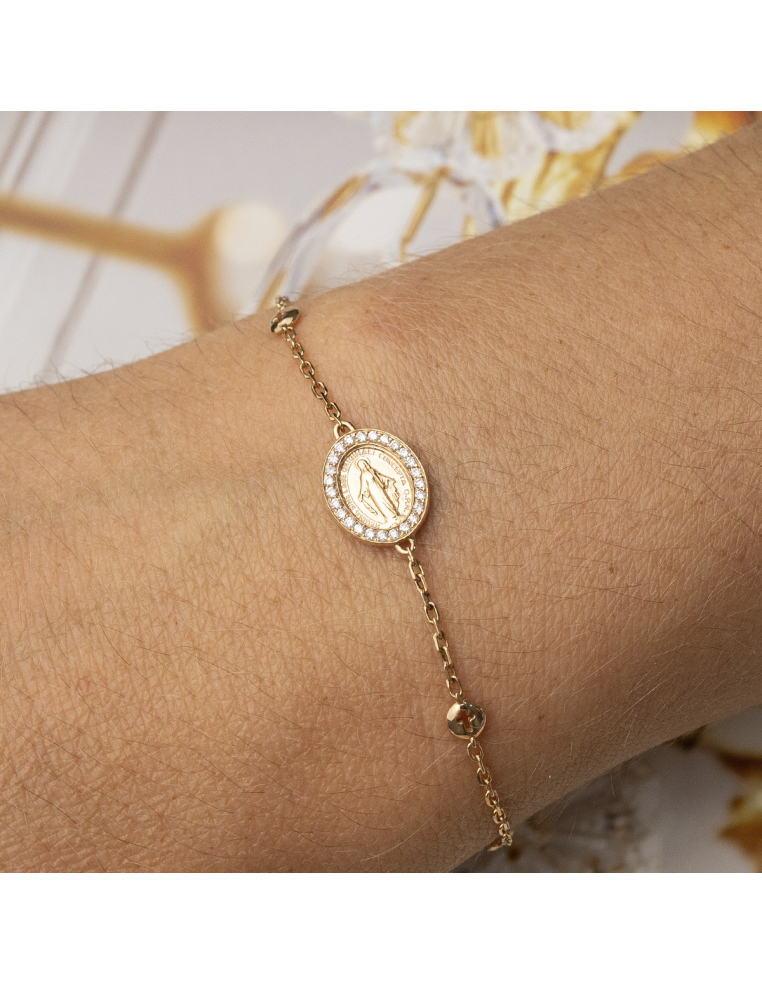 Virgin Bracelet Rose Gold Diamonds | Timeless Elegance | PR Jewellers