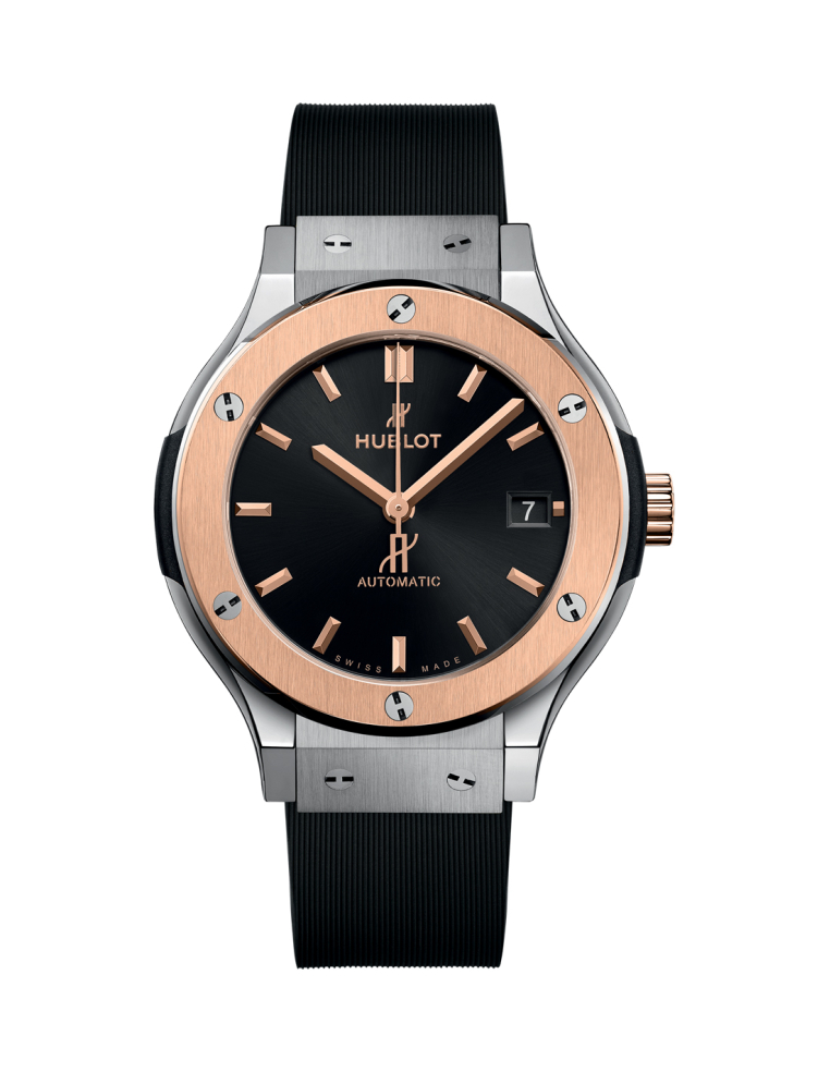 Hublot: Titanium and Gold Fusion, Sporty Elegance