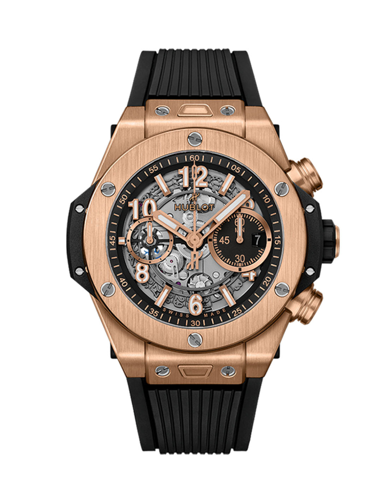 HUBLOT BIG BANG UNICO KING GOLD WATCH 42MM