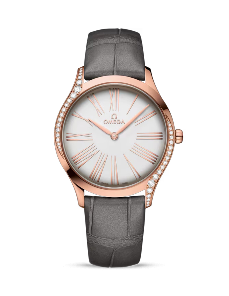 OMEGA De Ville Trésor Women's Watch: Sedna Gold with Diamonds