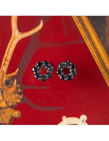 Pendientes Diamante Negro: Elegancia y Personalidad Inigualable