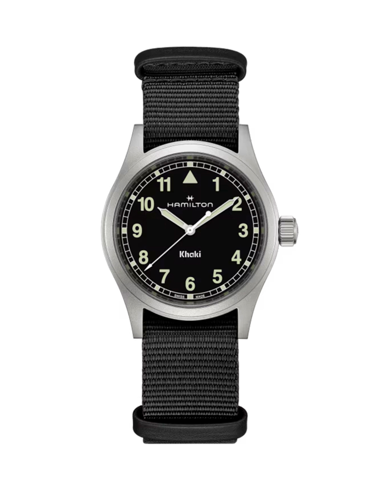 RelojesHamilton Khaki Field Quartz: Elegancia Militar, Precisión Suiza