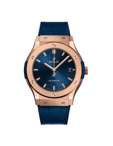 HUBLOT CLASSIC FUSION BLUE KING GOLD 45MM  511.OX.7180.LR