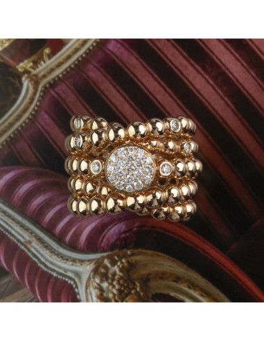 ANILLO BRILLANTE ETERNIDAD: Elegancia atemporal en oro rosa