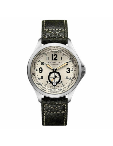 HAMILTON KHAKI AVIATION KHAKI QNE AUTO H76655723